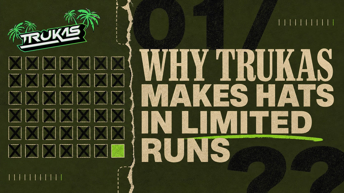 Why We Make Things in Limited Runs (And Why That's Better for You)