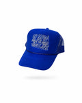 Oh Man Just Do What You Love Trucker Hat — Royal Blue